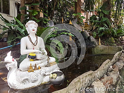 A big buddhist statue. Editorial Stock Photo